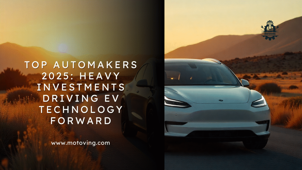 Top Automakers 2025: Heavy Investments Driving EV Technology Forward