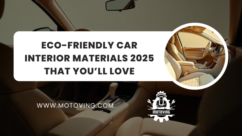 Eco-Friendly Car Interior Materials 2025 That You’ll Love