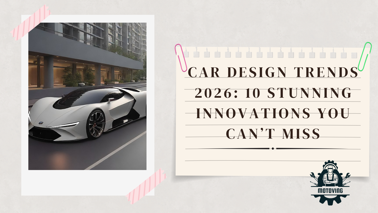 Car Design Trends 2026